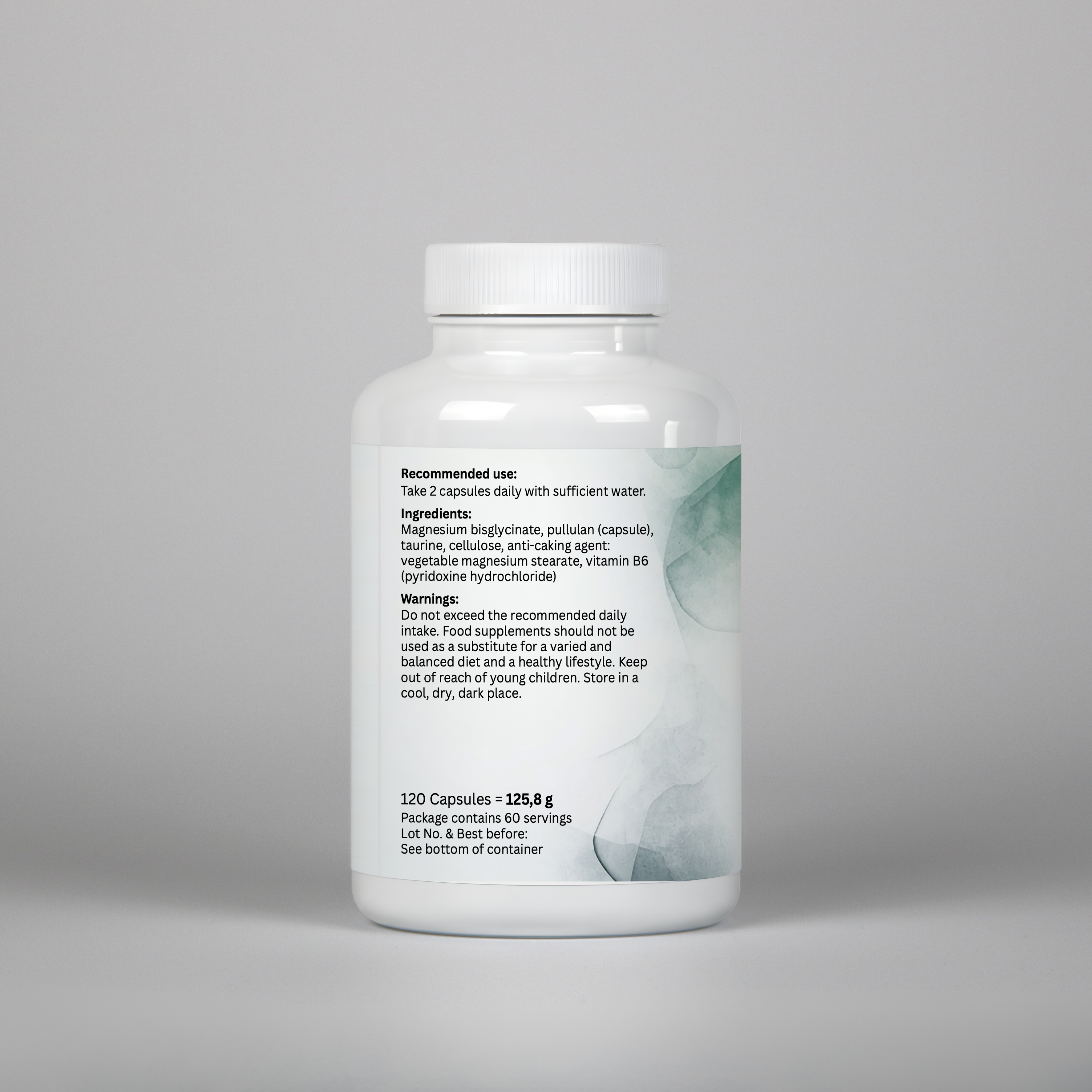 Magnesium Bisglycinate - 120 Capsules