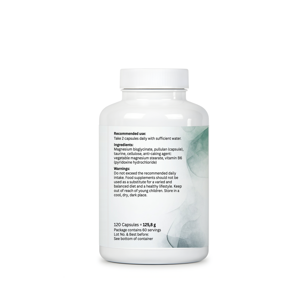 Magnesium Bisglycinate - 120 Capsules