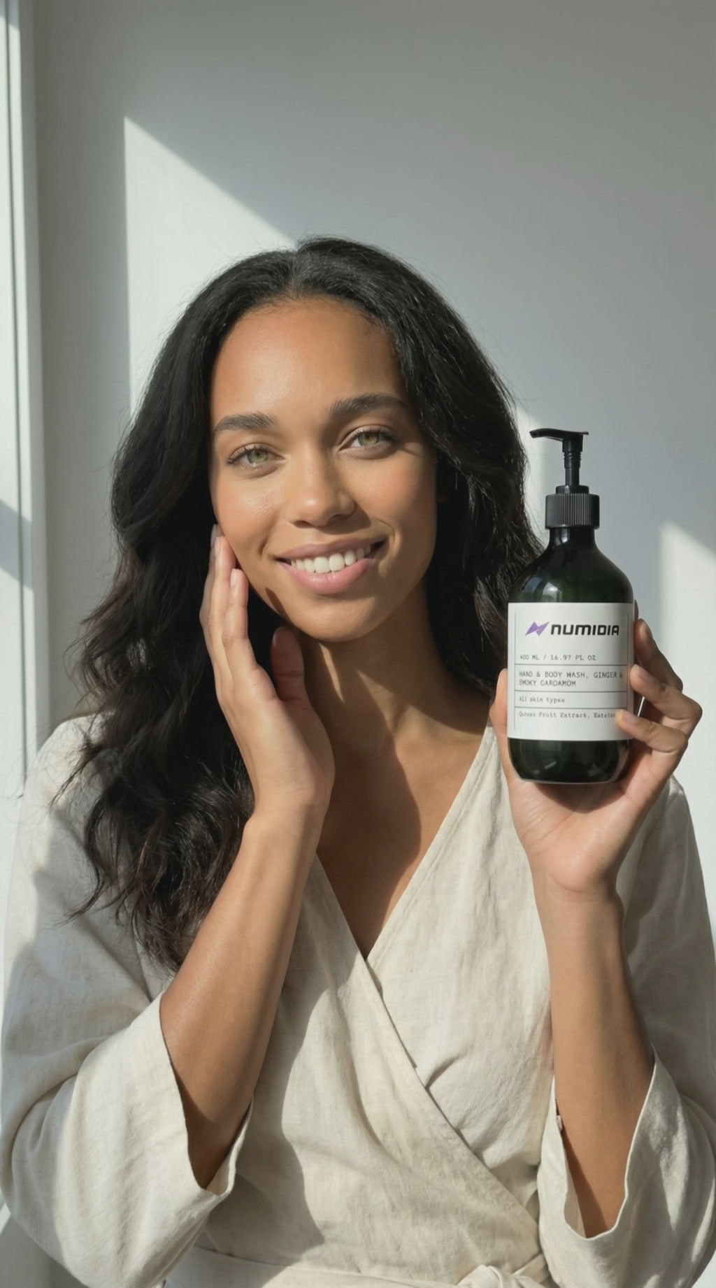 Hand & Body Wash, Ginger & Smoky Cardamom