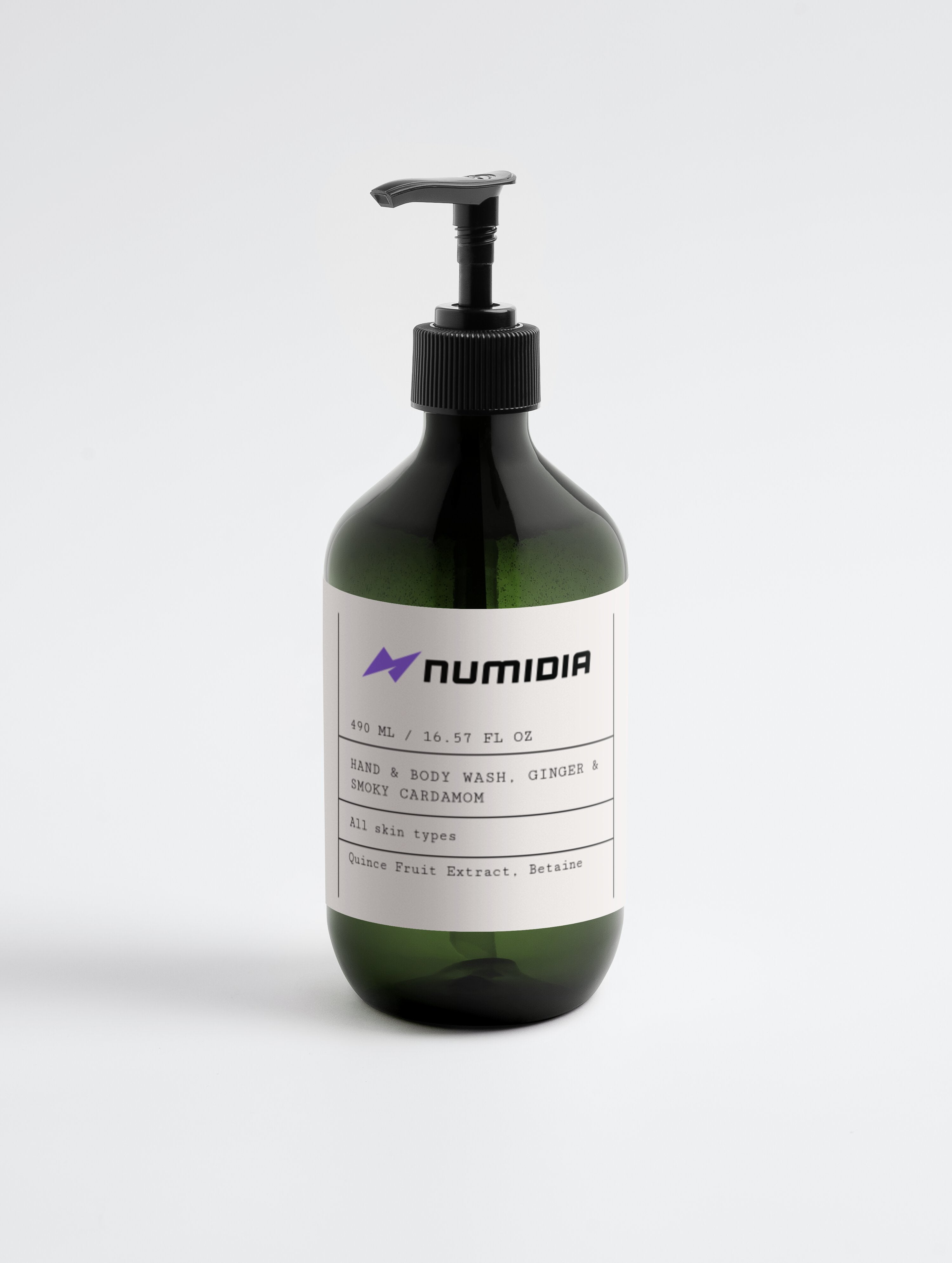 Hand & Body Wash, Ginger & Smoky Cardamom